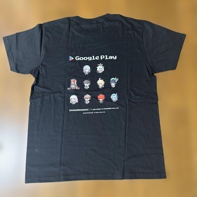 Google Play Genshin Impact × Honkai: Star Rail T-Shirt Black