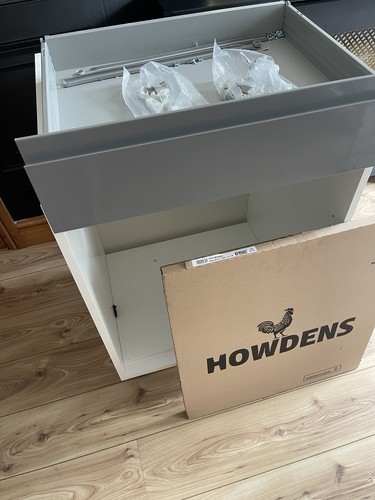 Howdens Dark Grey Kitchen Unit - Picture 2 of 9