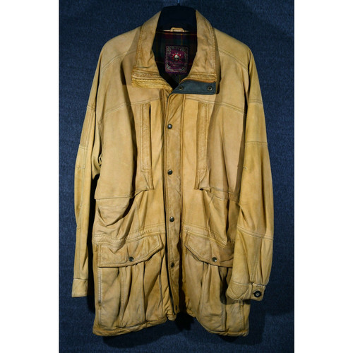 Men's Vintage Soft Buckskin Suede Ranchers Coat by The Territory Ahead XL - Picture 1 of 18