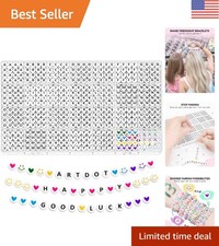 1400 PCS Letter Beads Kit: 28 Styles for Personalized Friendship Bracelets