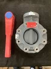 Spears 4" cpvc Butterfly Valve True Lug Bfv W/Lever Handle 722311L-040C W9 $1500