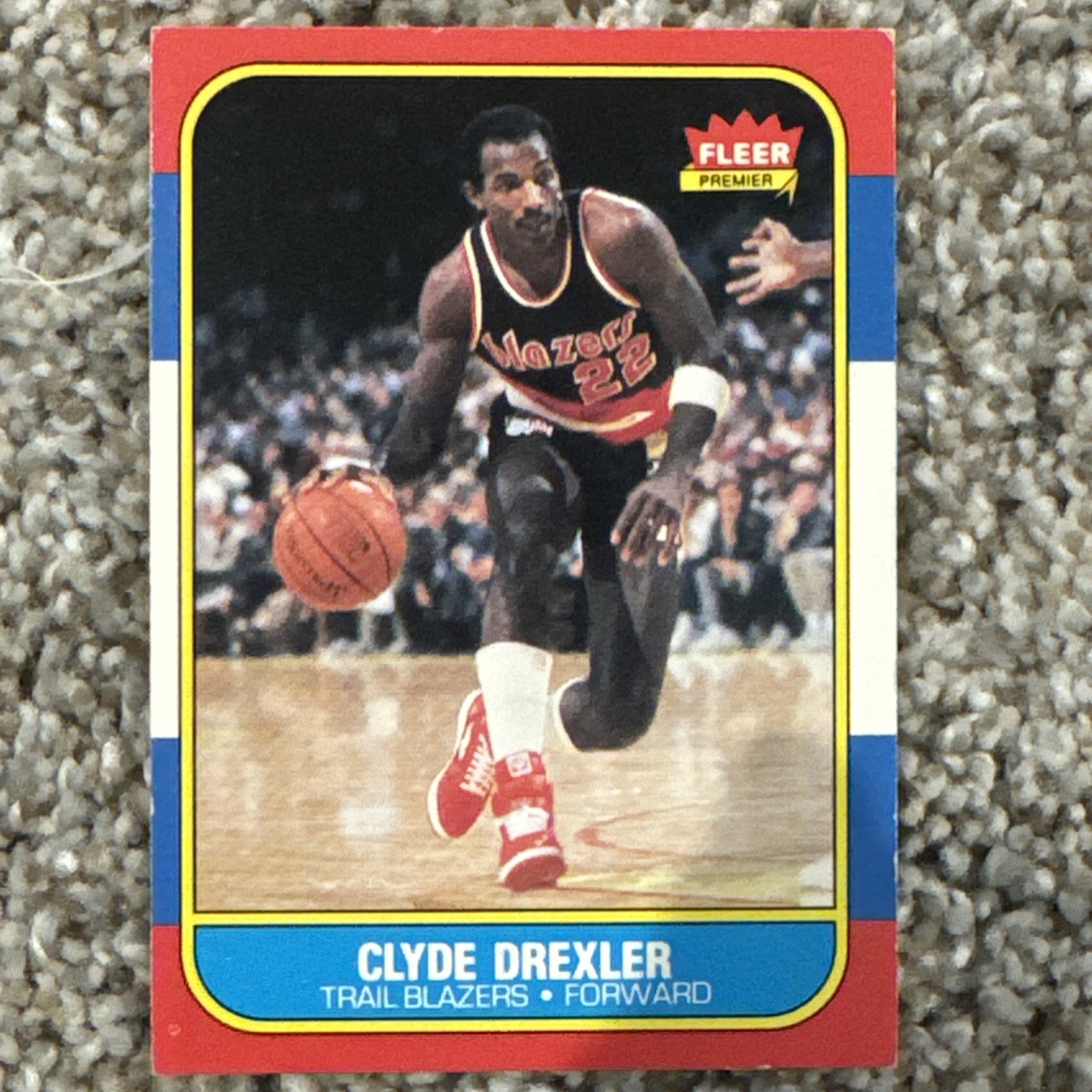 1986-87 Fleer - Clyde Drexler #26