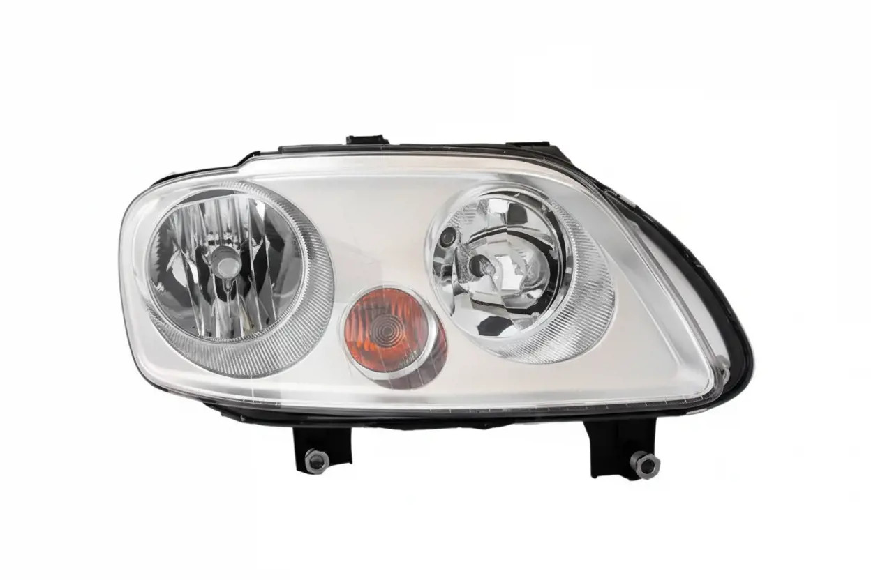 Faro Dx H7/H1 20-0759-25-2 TYC per VW CADDY III Cassone/Limousine spaziosa - Immagine 2