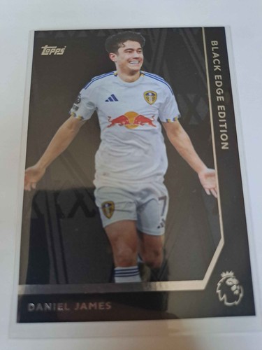 Topps Premier League 2026 Dan James [Leeds United] Black Edge Edition