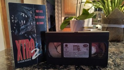XTRO 2: The Second Encounter 1991 VHS New Line Turner Good Condition Tested
