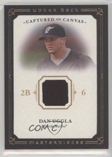 2008 Upper Deck Masterpieces Captured on Canvas Dan Uggla #CC-DU 11z5