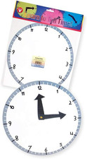 Products Learn-To-Tell-Time Paper Clock Kit