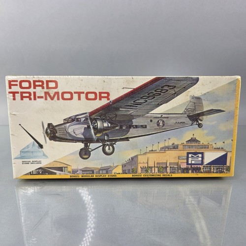 MPC 1/72 Ford Tri-Motor US Civil Aircraft Model Kit 1102-100 Vintage SEALED - Picture 1 of 7