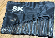 🇺🇸NEW SK Tools MASTER .028" - 3/4” Allen L Key Hex Driver Wrench Set Lot Case