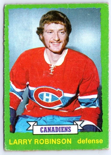 LARRY ROBINSON RC 1973-74 O-PEE-CHEE 73-74 #237 VG+             89729