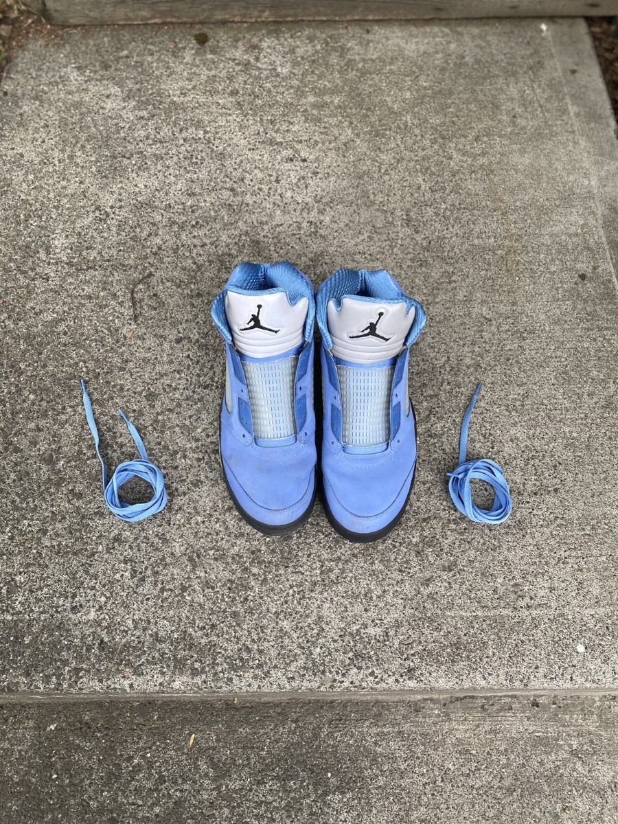 Air Jordan 5 UNC Retro University Blue Size 12.5 | eBay