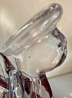 Angel Figurine The Toscany Collection Over 24% Lead Crystal Clear Glass 7" Japan — photo 3