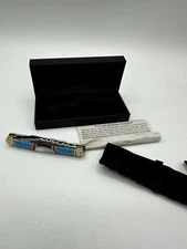 Schrade Classic 34MTP Custom Pocket Knife – Turquoise, Coral & MOP – Box & COA