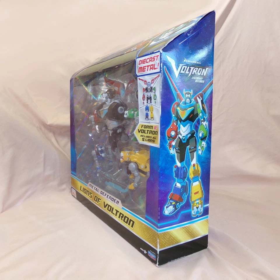 VOLTRON LEGENDARY METAL DEFENDER SET-New-Diecast-Dreamworks-2017-SDCC-FREE SHIPP - Image 4 of 4