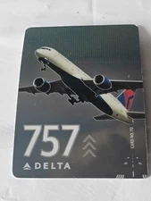 Delta Airlines Trading Card Boeing 757 Card No 70 
