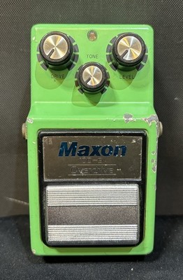 Maxon OD-9 Overdrive Guitar Effects Pedal JRC2043 Chip Used 1981-1984
