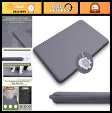Double-Sided Waterproof Dog Crate Pad, Anti-Slip Kennel Mat for Medium Large Dog