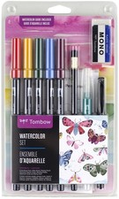 Tombow Dual Brush Pen Watercolor Set-12/Pkg