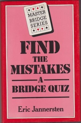 Find the Mistakes A Bridge Quiz by Kelsey, Hugh Hardback Book The Fast Free