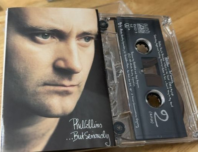 PHIL COLLINS ...But Seriously 1989 US Cassette - Another Day in Paradise