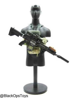 1/6 Scale Toy SMU - Coalition Forces - Low Profile Bino Chest Rig w/HK417 Rifle