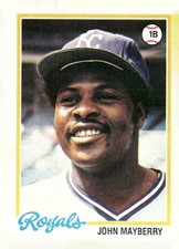 1978 Topps #550 John Mayberry