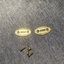 Brass Wedge Plates for Thompson Center Hawkins Muzzleloader and Screws