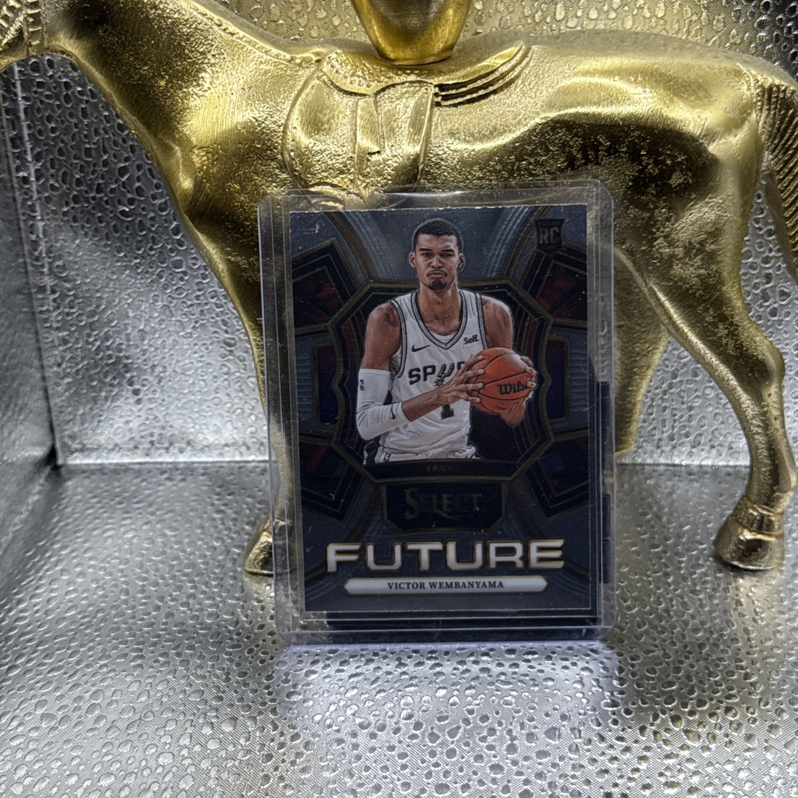VICTOR WEMBANYAMA 2023-24 SELECT FUTURE ROOKIE BASKETBALL SPURS RC