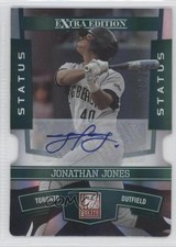 2010 Donruss Elite Extra Edition 12/25 Jonathan Jones #78 Auto 0a9
