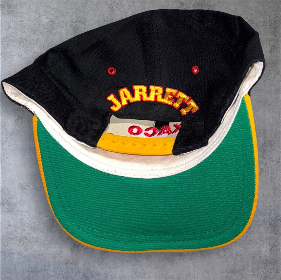 Dale Jarrett #28 RYR TEXACO HAVOLINE RACING FORD VINTAGE NWOT signed NASCAR hat - Image 3 of 3