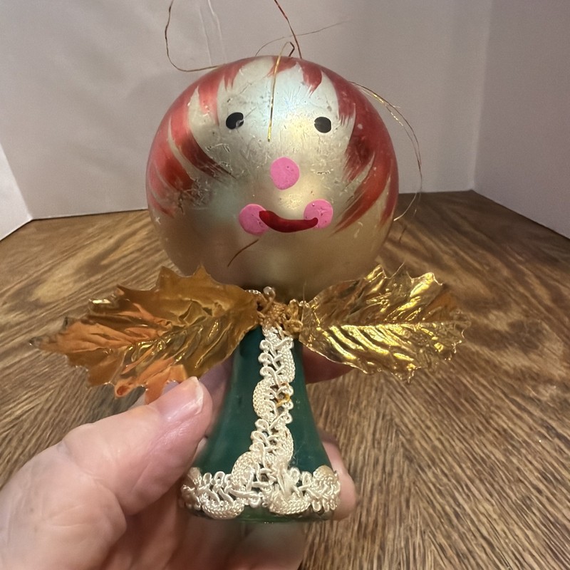 Vintage Angel Christmas Ornament Handmade