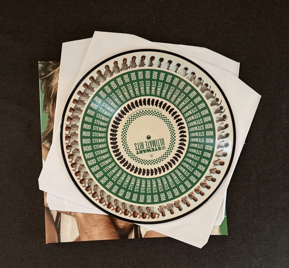 Rod Stewart Ultimate Hits 2 LP Vinyl Zoetrope Blood Records Low number of 2.000 - Bild 2 von 4