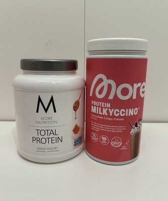 More Milkyccino Chocolate Crispy Cream & 120g Protein Greek Yogurt abgef. Zipbeu