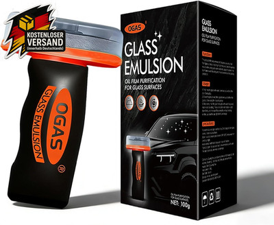 Handheld Glass Oil-Film Remover, Car Windshield Cleaner, Emulsion Glass Cleaner,