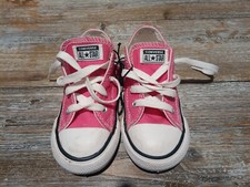 Converse Pink Toddlers Size 9 Tennis Shoes