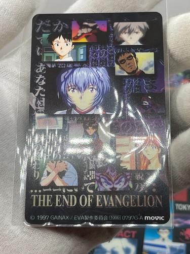 Evangelion Rei Ayanami Asuka Soryu NM Phone card 1997 GAINAX Movic - Picture 2 of 3