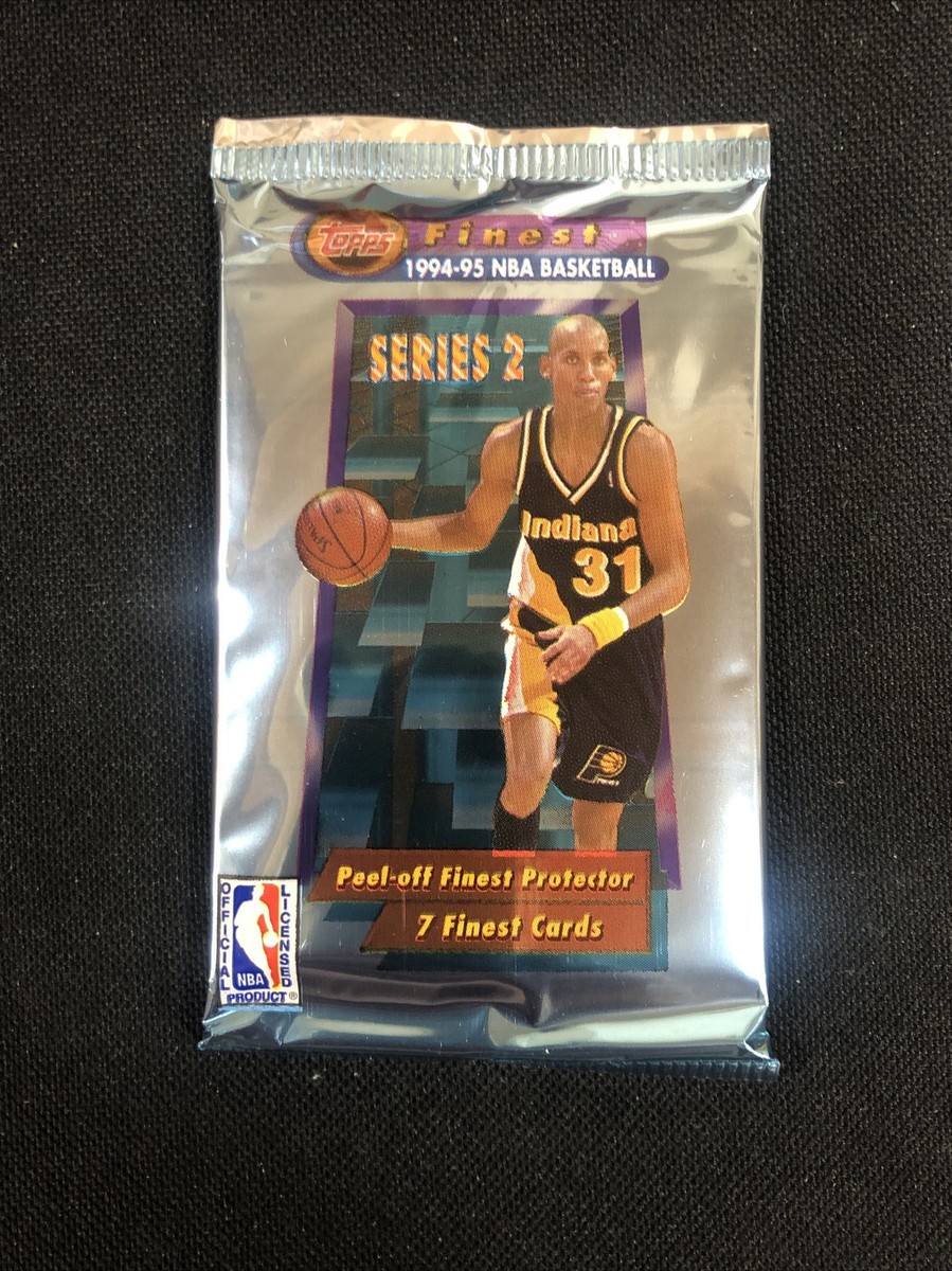 1994-95 TOPPS FINEST SERIES 2 BASKETBALL HOBBY 1 PACK From