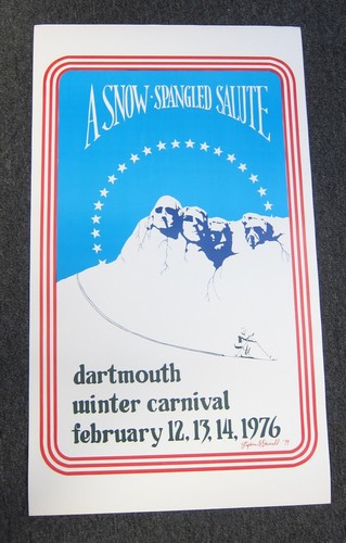 Lot of 19 DARTMOUTH WINTER CARNIVAL Posters 1971-2001 NOS Excellent Condition! - Picture 4 of 20