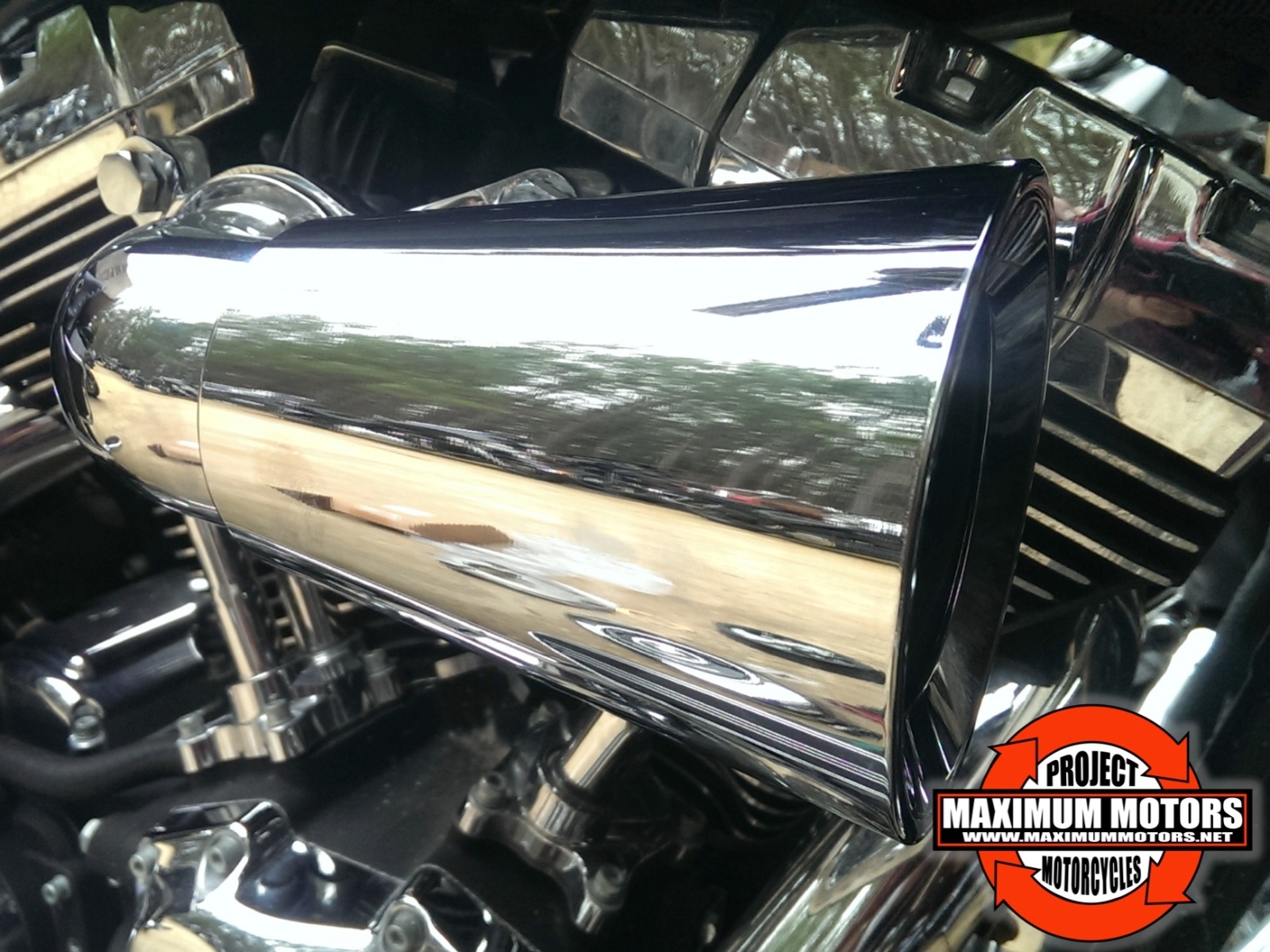 FUNNEL HIGH FLOW AIR CLEANER BREATHER FOR HARLEY EVO & TC MODELS S&S