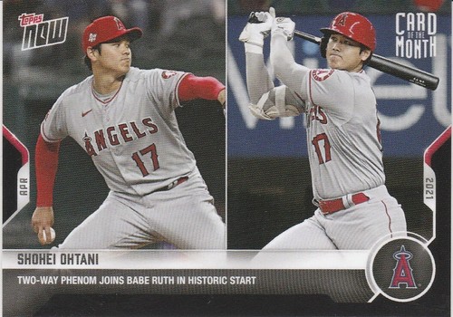 2021 Topps Now M-APR Shohei Ohtani