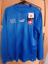 SWITZERLAND GOALKEEPERS SHIRT 2022/23, L/S,MEDIUM, OFFICIAL PUMA, BNWT