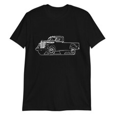 1948 Diamond T Model 201 Pickup Truck Short-sleeve Unisex T-shirt Classic Truck 1948 Diamond T Model 201 Pickup Truck Short-sleeve Unisex T-shirt Classic Truck