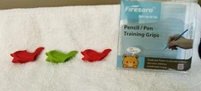 NIB Firesara Pencil Grips, Breakthrough Writing Aid Grip Train 3PCS