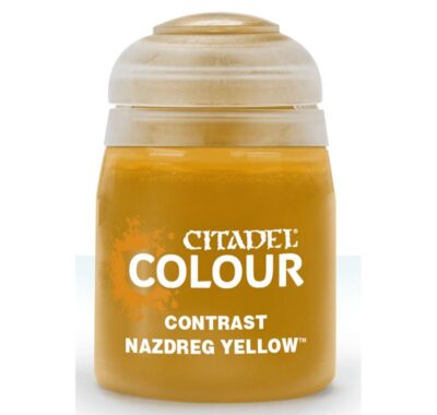 (350 EUR/l) Games Workshop Citadel Contrast Nazdreg Yellow 18ml 29-21 Farbe