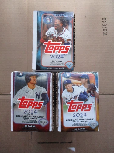 2024 Topps Series 1, 2, Update Series 3 Complete Card Sets