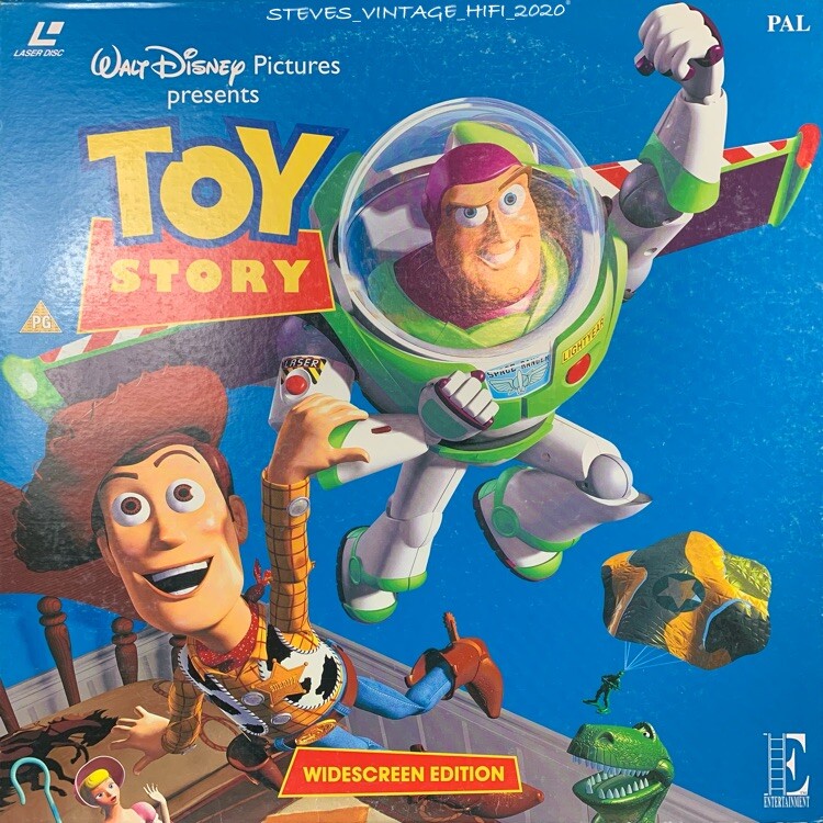 Toy Story (1995) PAL Laser Disc Animation Walt Disney Tom Hanks
