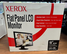 New XEROX XR6-19DW 19" Widescreen LCD Monitor Black