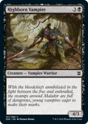 Zendikar Rising - Highborn Vampire - Foil