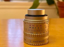 C Mount P.Angenieux Bell & Howell 1 Inch 25mm f/0.95 Cine Lens with Cap M1