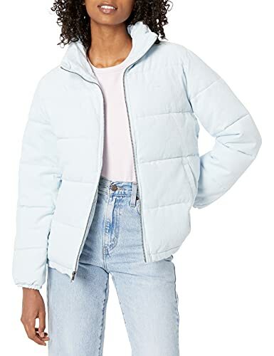 levi's cropped puffer jacket